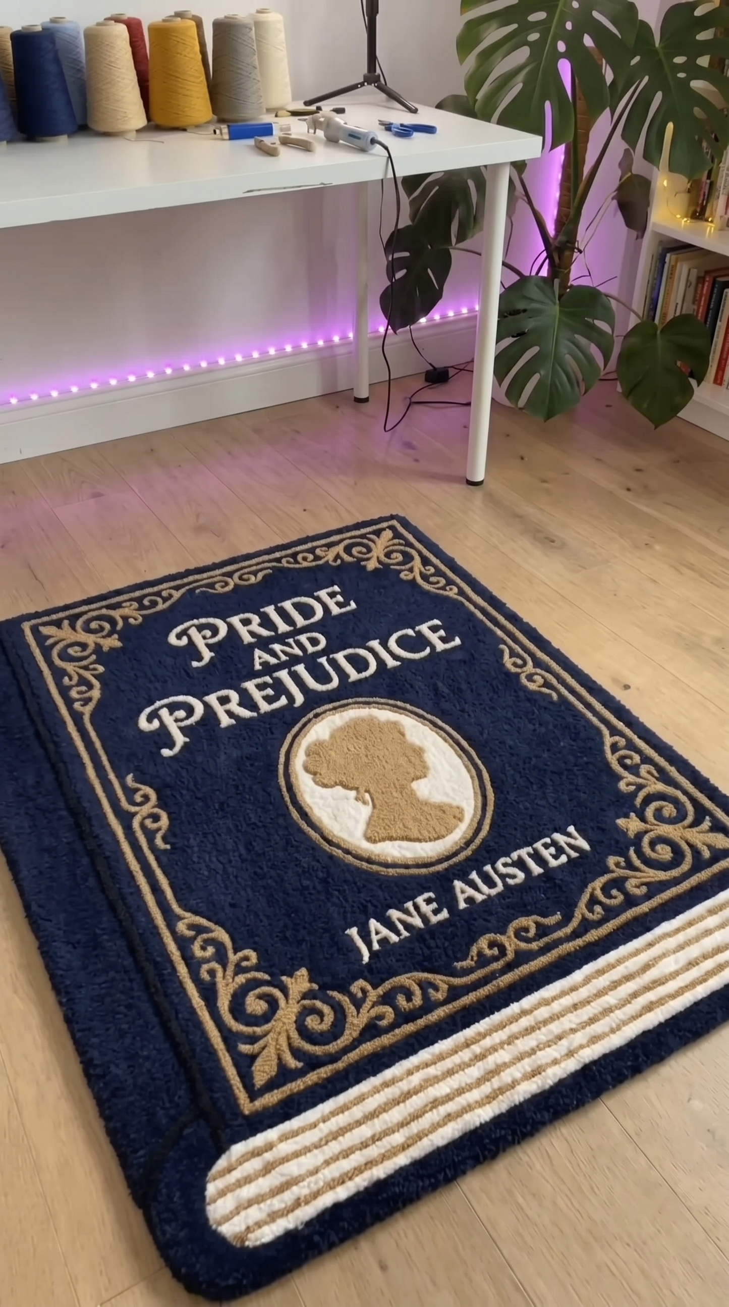 "Pride And Prejudice" Rug